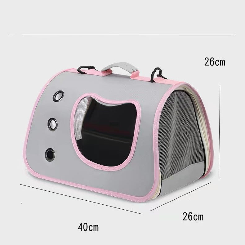 Bolso de hombro transportador diseño de gatito