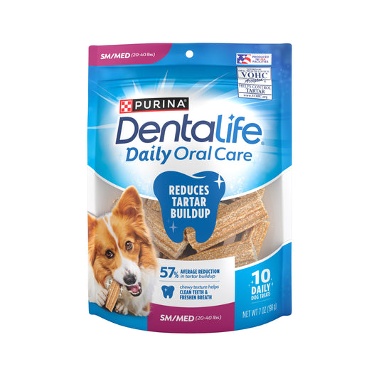 Snack para Perro Purina: Dentalife, small Medium 20-40lb  198g
