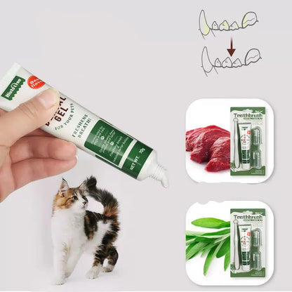 Kit dental para gatos y perros