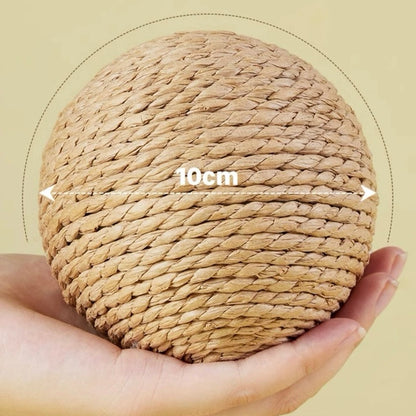 Pelota para gatos de cuerda de sisal 10cm