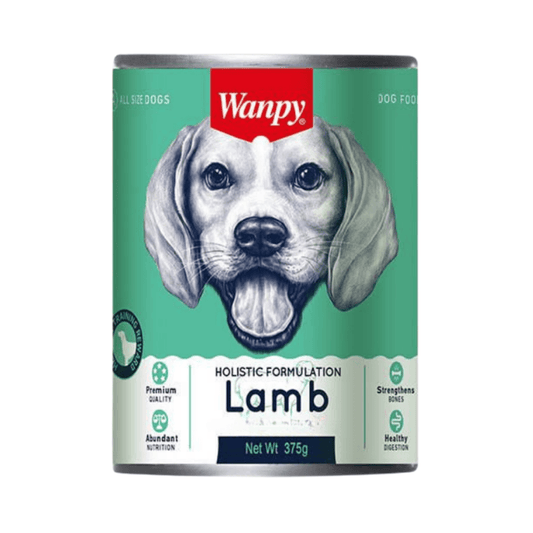 Comida Húmeda para Perro Wanpy: Lata, Cordero 375g