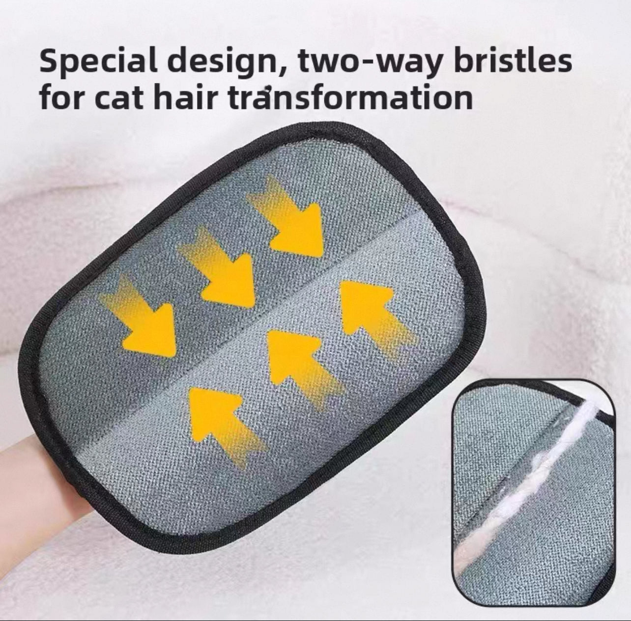 Guantes removedor de pelo electroestático