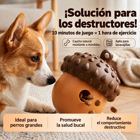 Juguete de perro interactivo JP003 bellota para premios