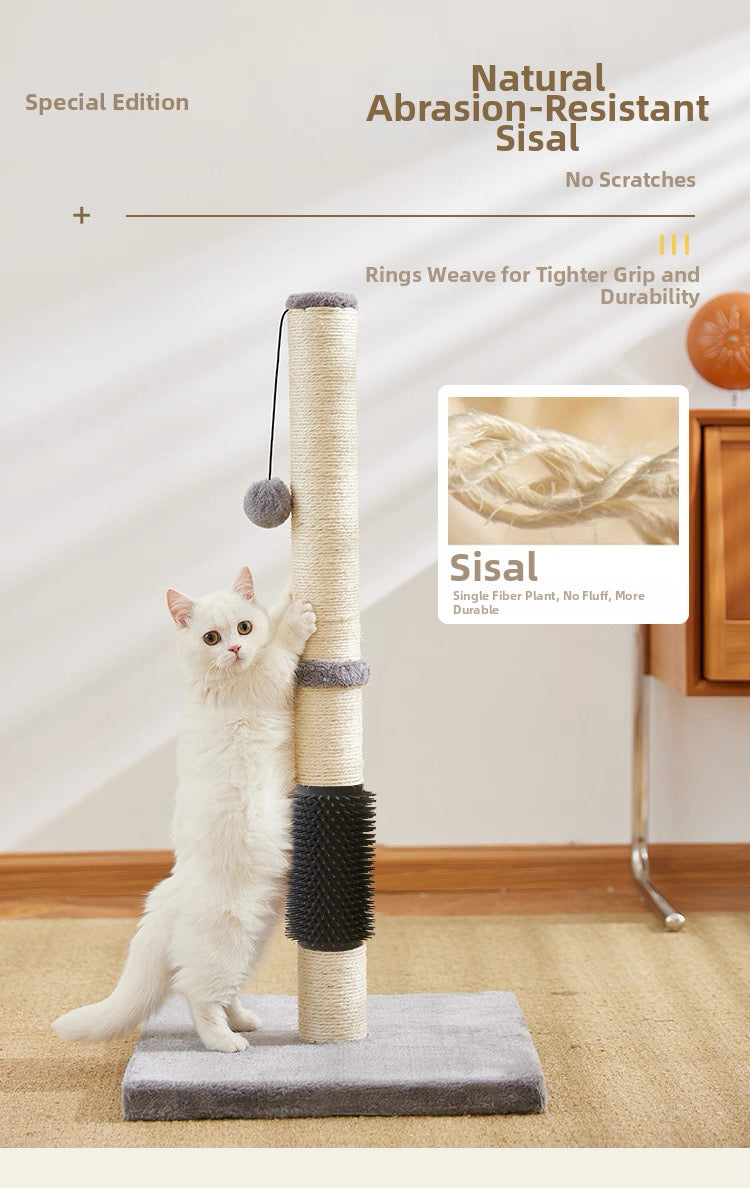 Rascador poste de cuerda para gatos 80cm (MS05)