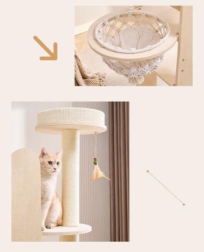 Torre de gato 184cm (Modelo KT10)