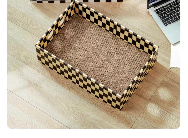 Rascador de cartón estilo cajitas para gatos 46*31*14cm