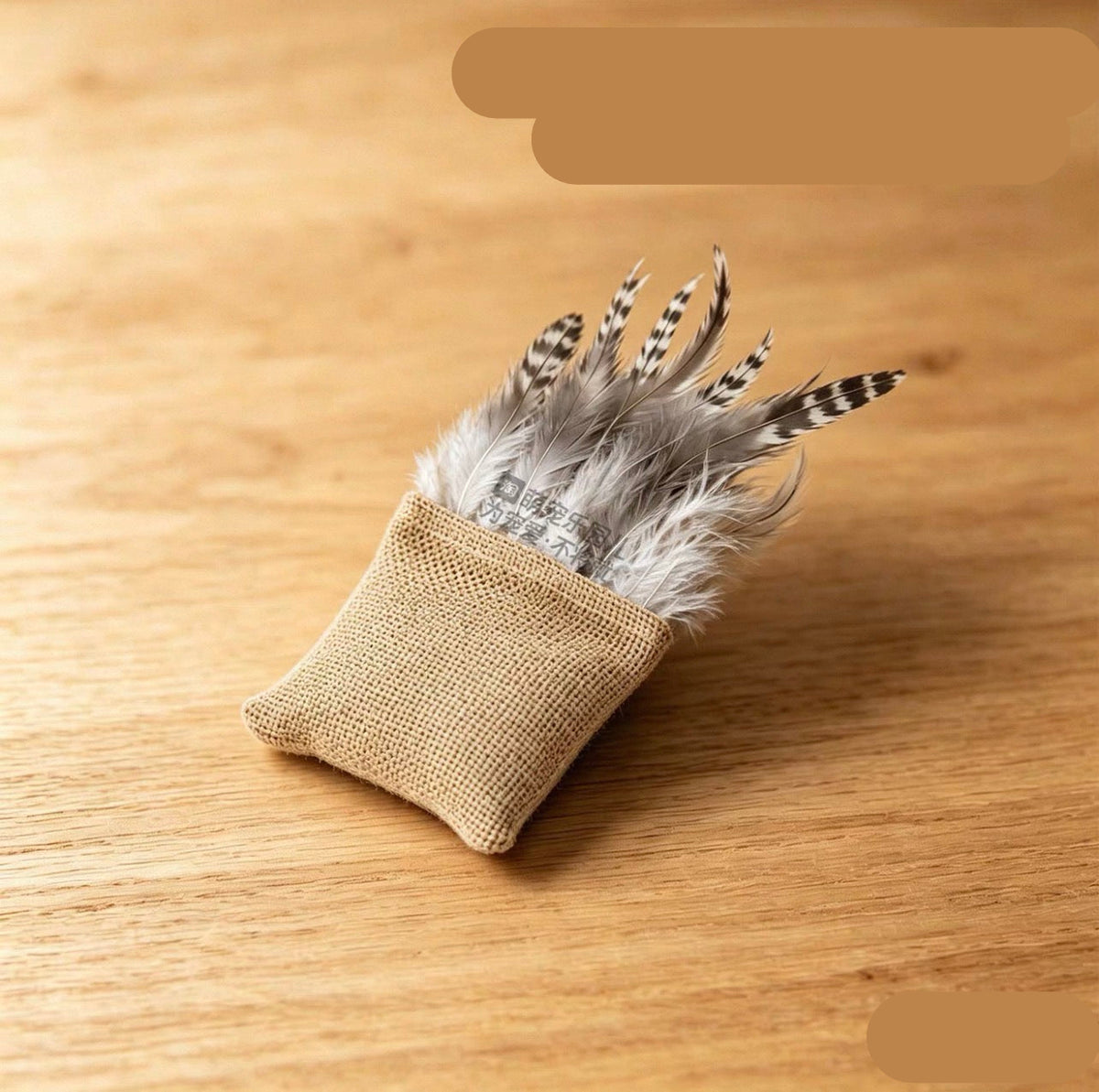 Juguete de gato saquito relleno de catnip