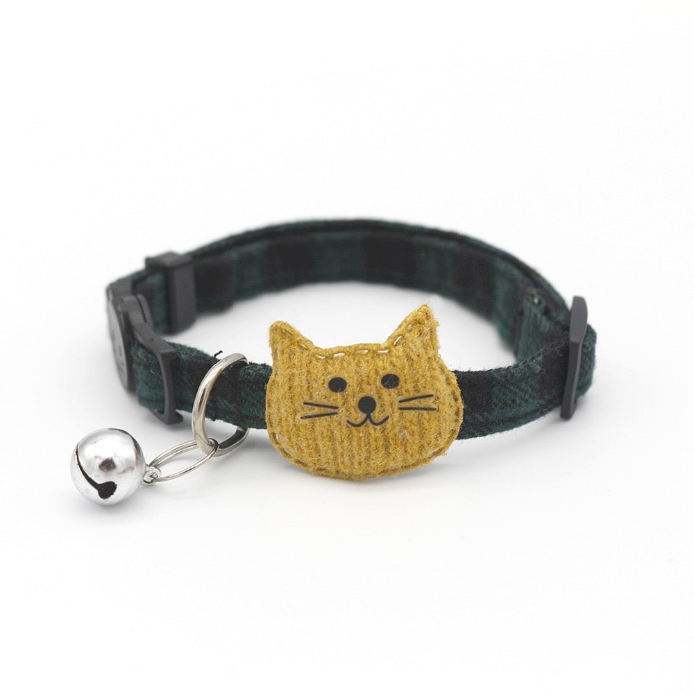 Collar para gatos cara de gatito