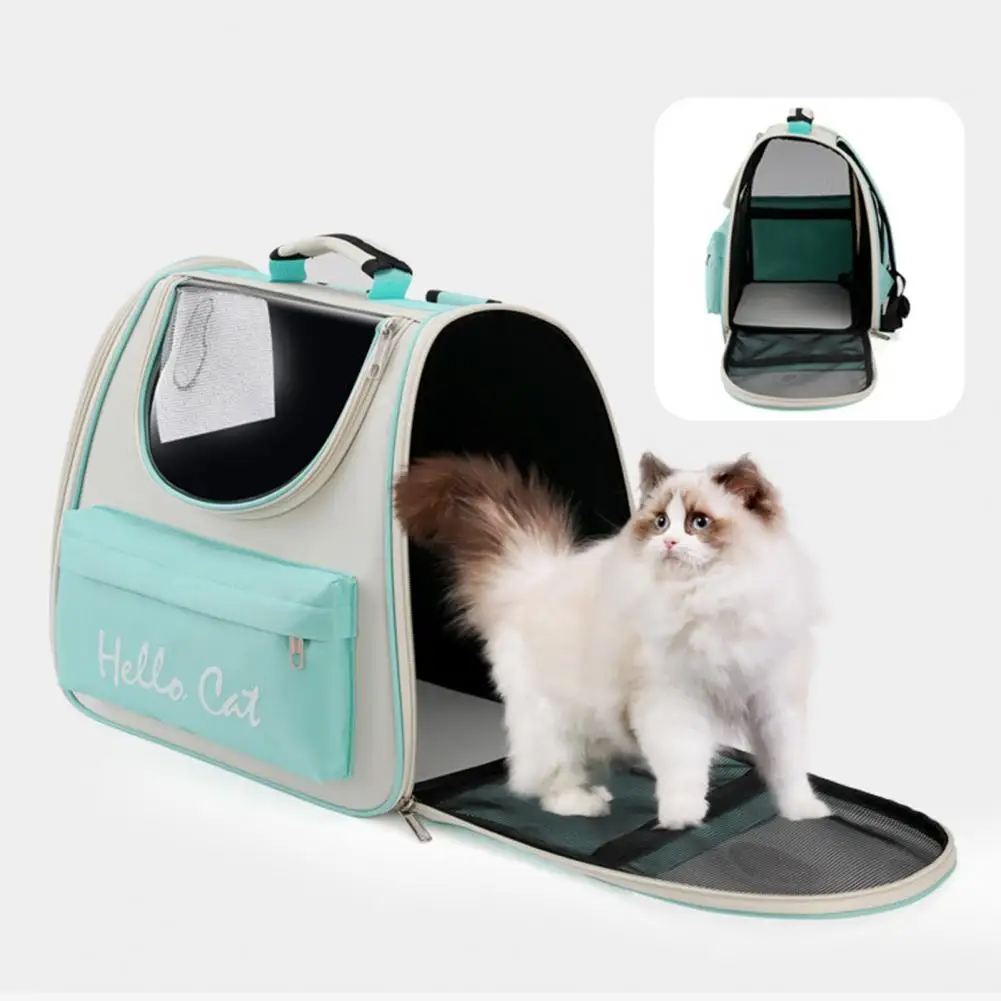 Mochila transportadora para mascotas pequeñas (Hasta 15lbs)