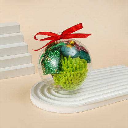 Juguete de Gato esilo Bola navideña de arbol (Pack 4 juguetes)