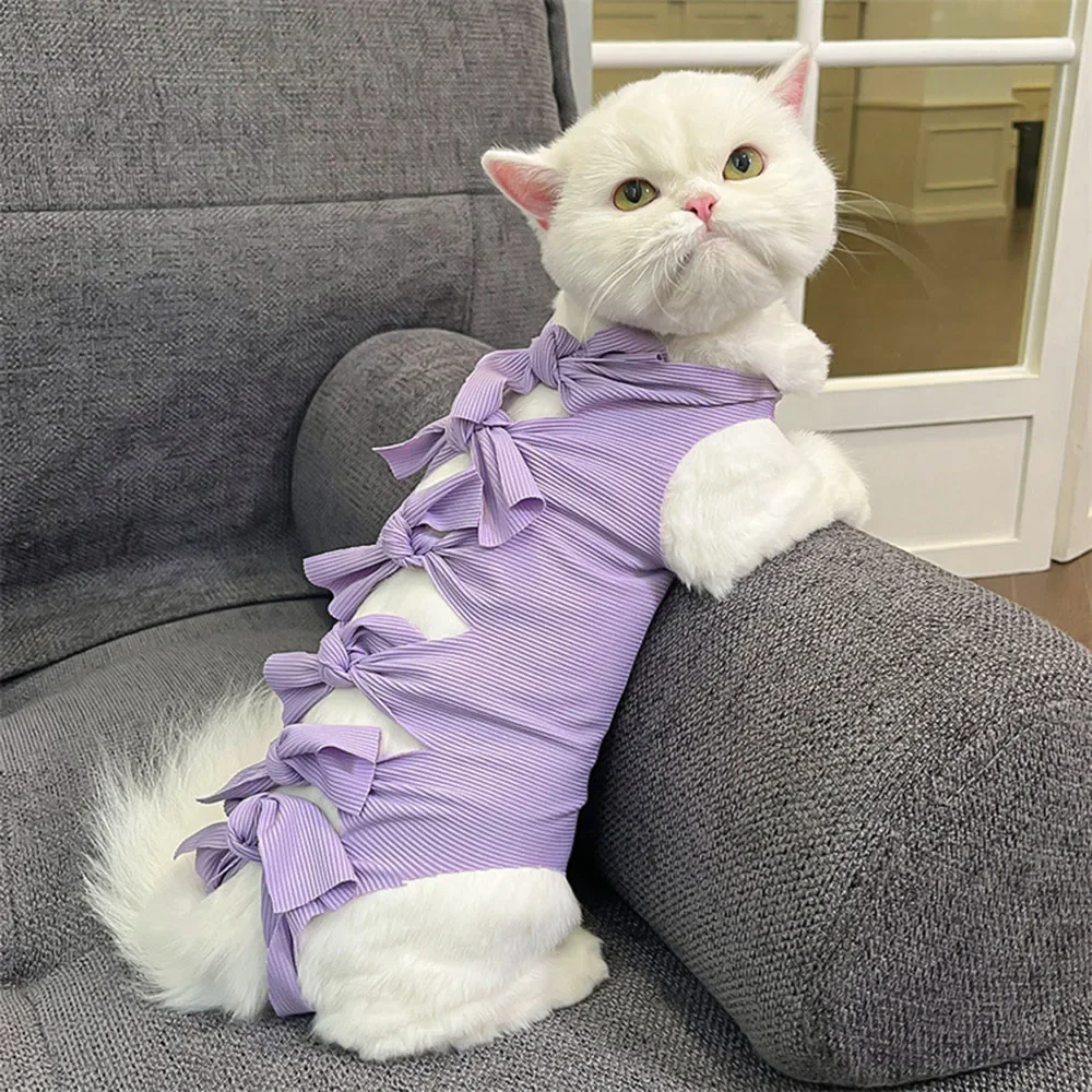 Traje de recuperación para gatos modelo #3