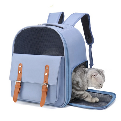 Mochila transportadora para gatos