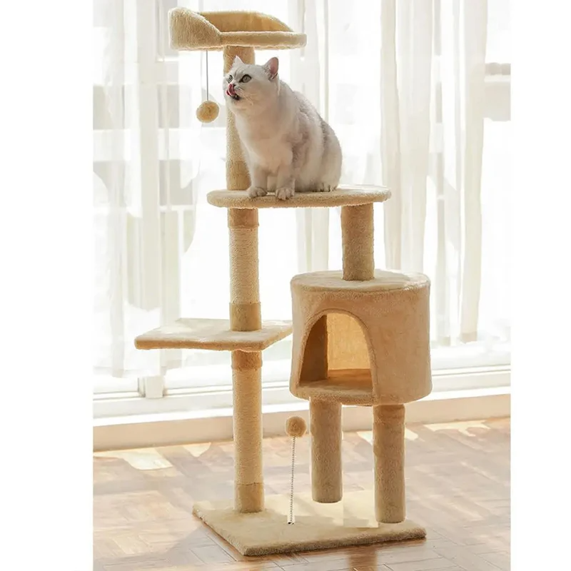 Torre para gatos 116cm