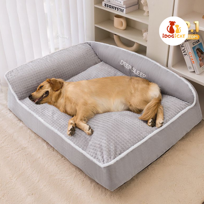 Cama grande lavable para perros grandes (dos tamaños)