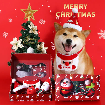 Caja de regalo de navidad para mascotas