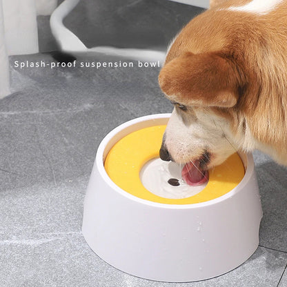 Plato antiderrame de agua para mascotas 1L