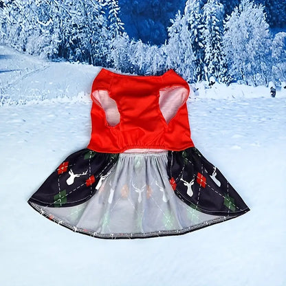 Vestido de navidad para mascotas