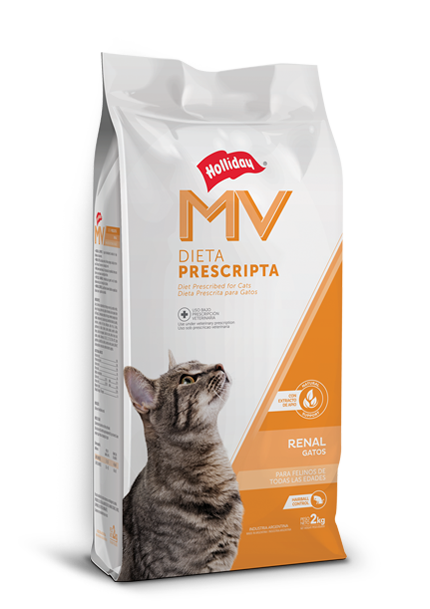 Comida para Gato MV: Holliday, Dieta Prescripta cuidado renal 2kg