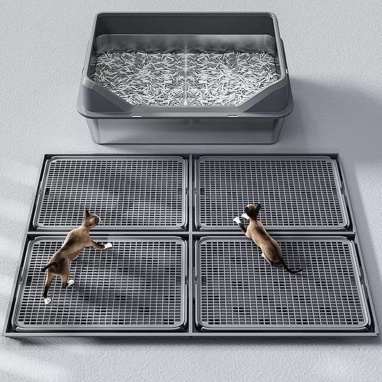 Bandeja de plástico recoge arena para areneros 42*28.5cm