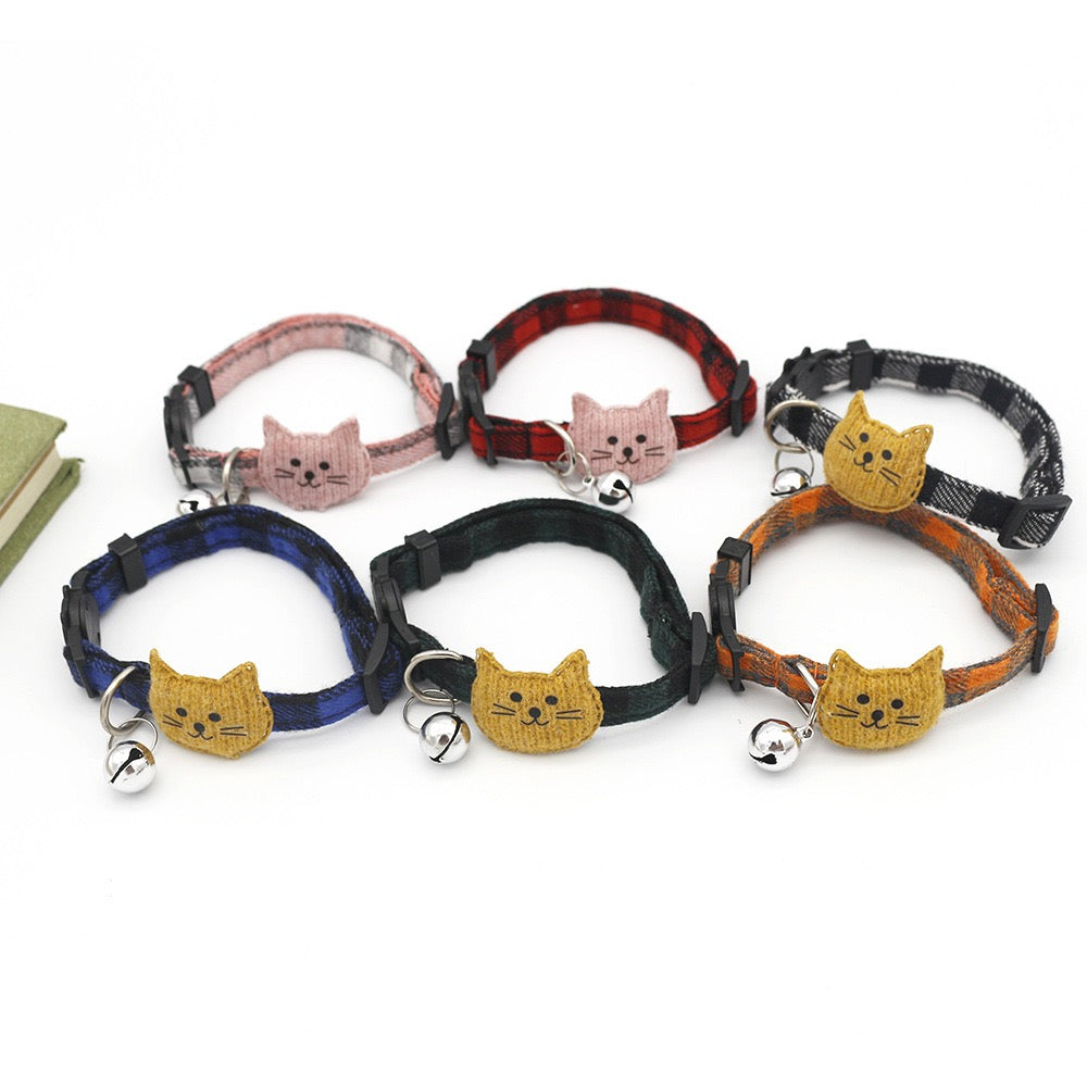 Collar para gatos cara de gatito