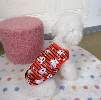 Camiseta de halloween para mascotas