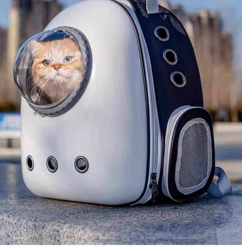Mochila estilo capsula para mascotas hasta 8KG