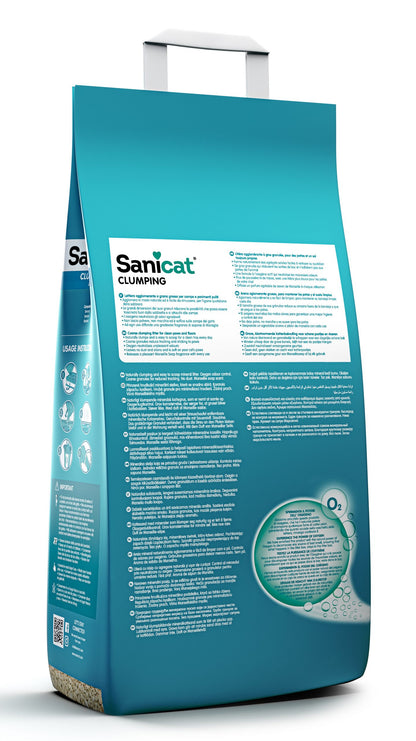 Arena para gatos Sanicat Jabon de marsella 8L