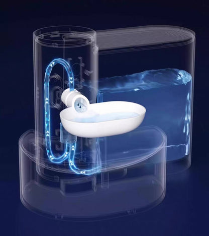 Dispensador inteligente de agua para mascotas recargable 3L