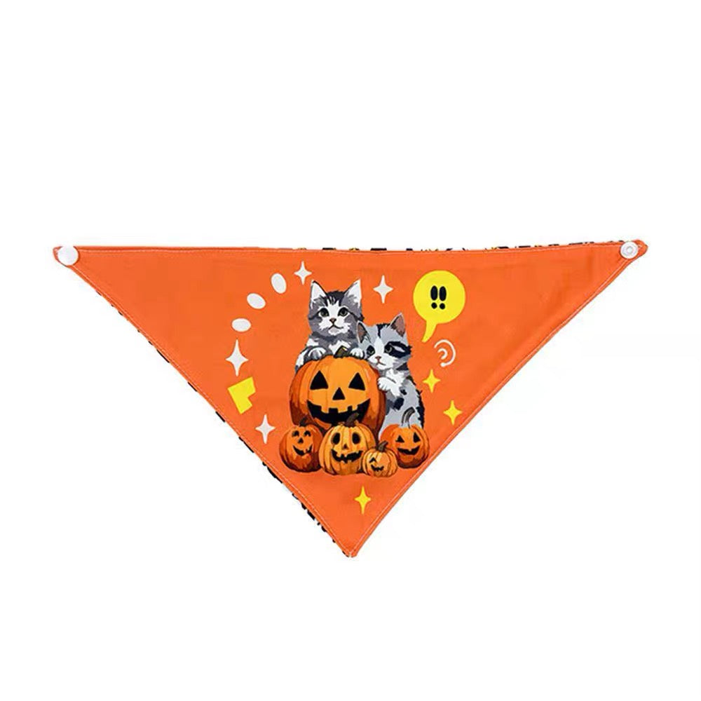 Bandanas de halloween para mascotas (Modelo #1) 63*43*43cm