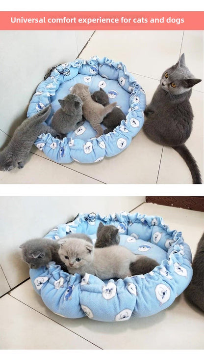 Cama nido para mascotas ajustable (Dos tamaños)