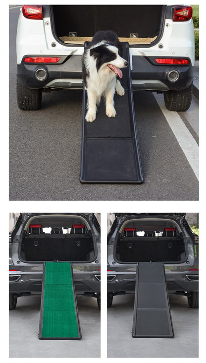 Rampa plegable de auto para perros