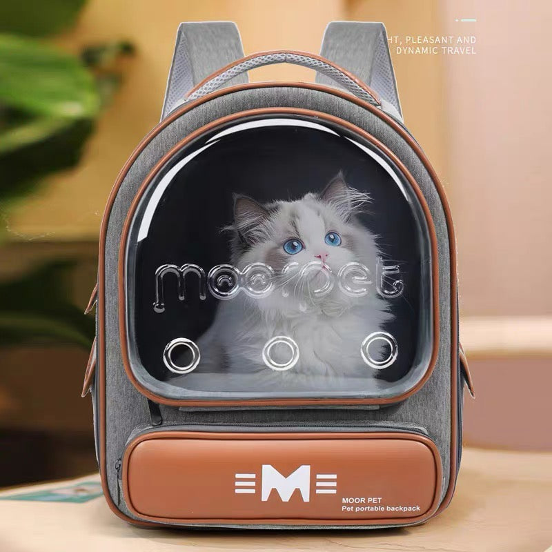 Mochila transportadora para mascotas