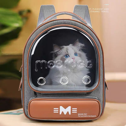 Mochila transportadora para mascotas