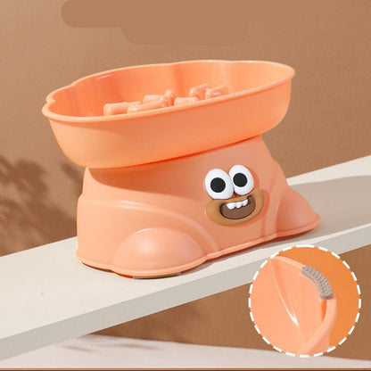 Plato de plastico lento elevado #100