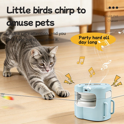 Juguete de gato interactivo de caza recargable