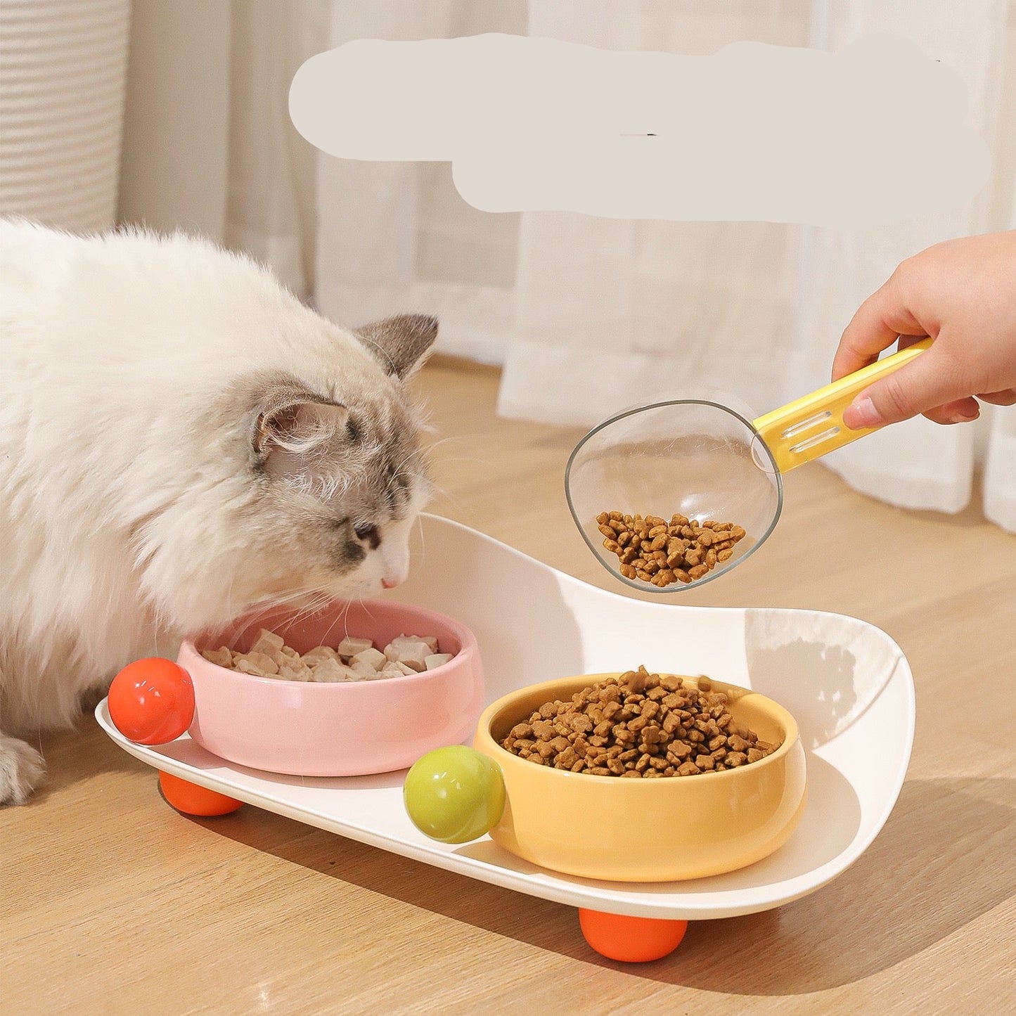 Cuchara para alimentación de mascotas