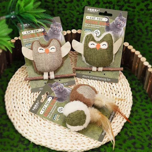Juguete para gatos de tela con Catnip