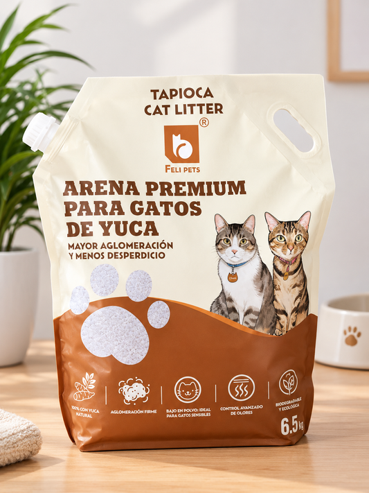 Arena premium de yuca Felipets 6.5KG