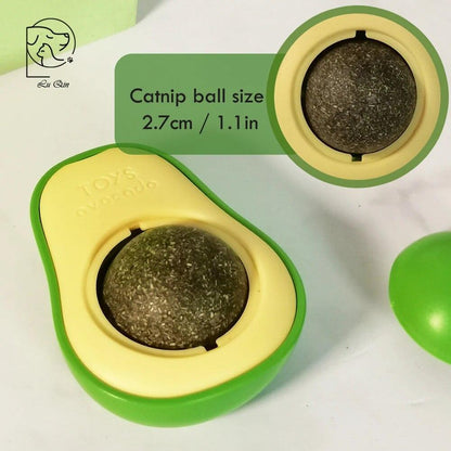 Catnip para gato con forma de aguacate
