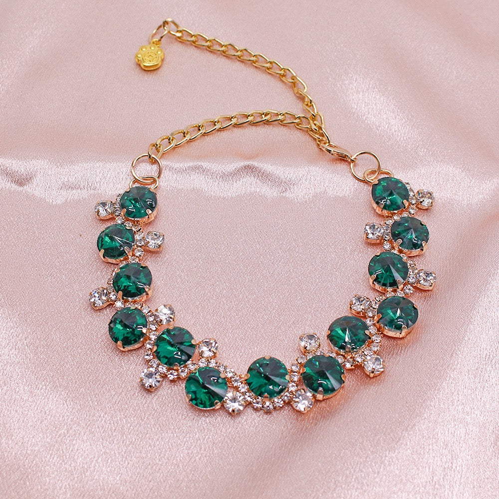 Collar brillante elegante para mascotas