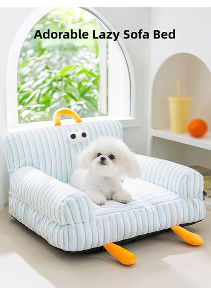 Sofá bonito lavable para mascotas