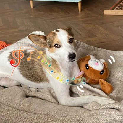 Pelota eléctrica con sonidos para perros (Activación por voz)