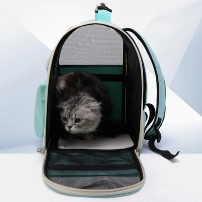 Mochila transportadora para mascotas pequeñas (Hasta 15lbs)