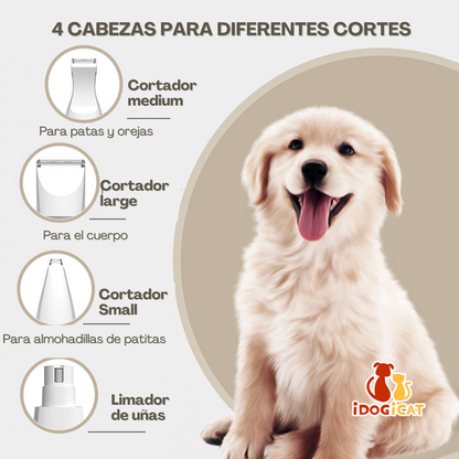 Máquina de afeitar y cortaúñas multifunción