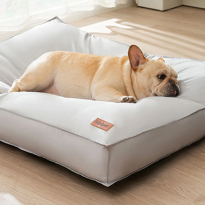 Cama impermeable para mascotas con funda para lavar