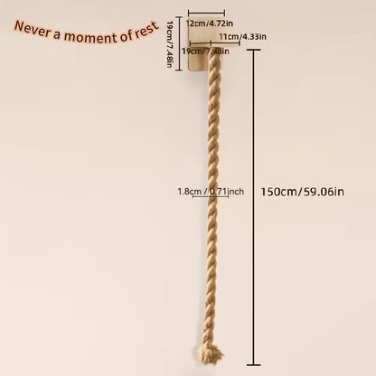 Cuerda de escalada de pared para gatos 1.5M