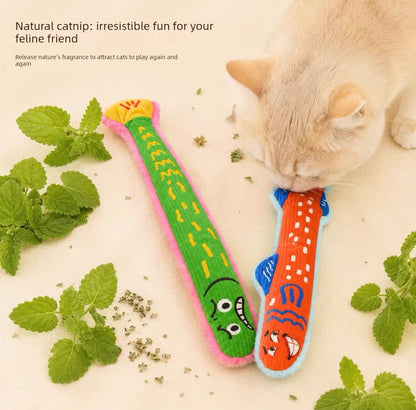 Juguete de gato peluche relleno de catnip