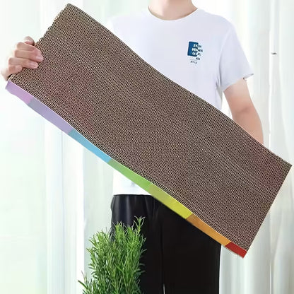 Rascadores ondulado plano de cartón para gatos 63cm