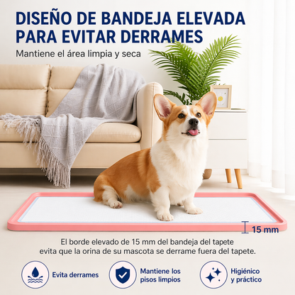 Alfombra para pads plegable de silicona