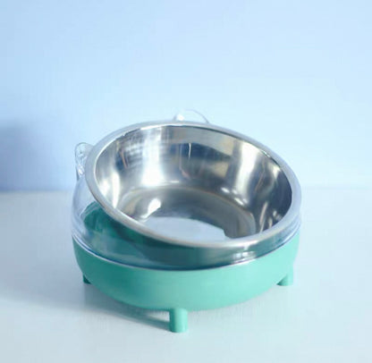 Plato de acero diseño gatito